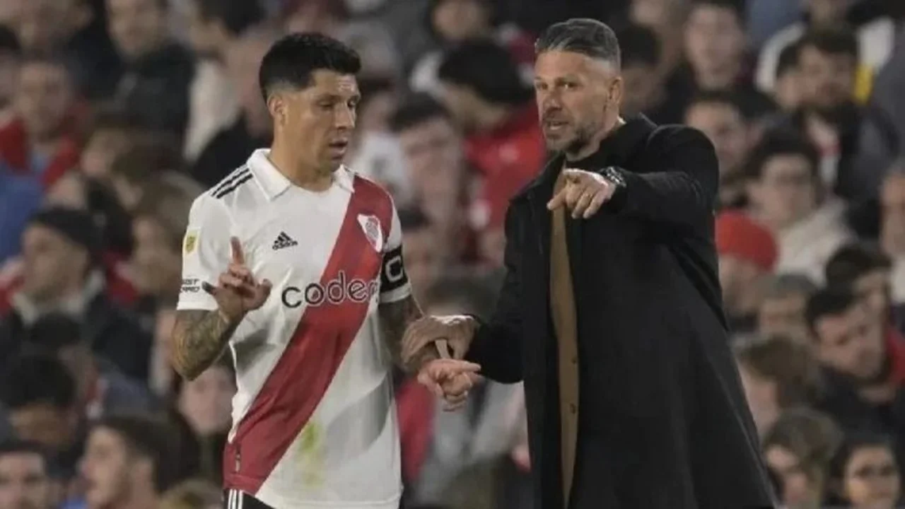 River Plate, Martín Demichelis, Bruno Zuculini, Enzo Pérez. 