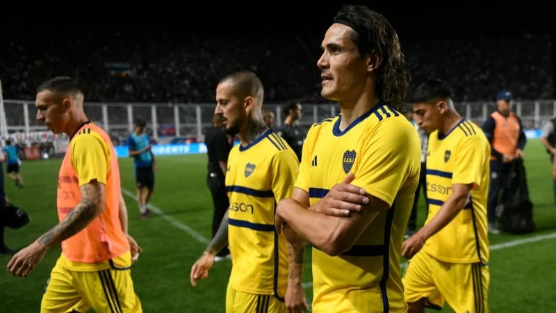 Edinson Cavani, Boca, Copa de la Liga Profesional, San Lorenzo, deportes
