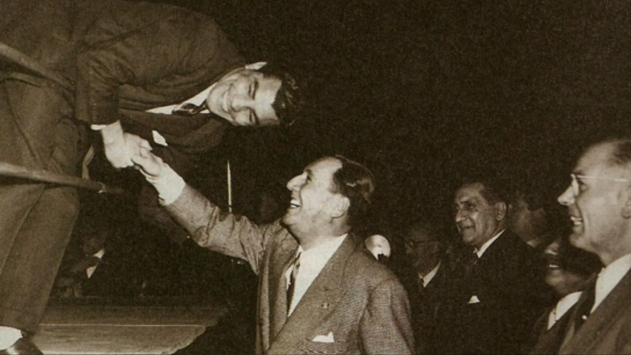 Juan Domingo Perón Boxeo José María "Mono" Gatica