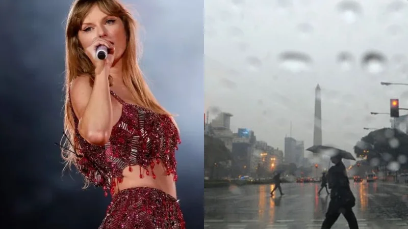 Taylor Swift en Argentina. Pronóstico del tiempo
