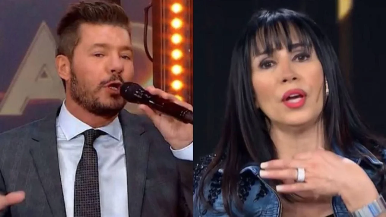 Marcelo Tinelli. Marixa Balli