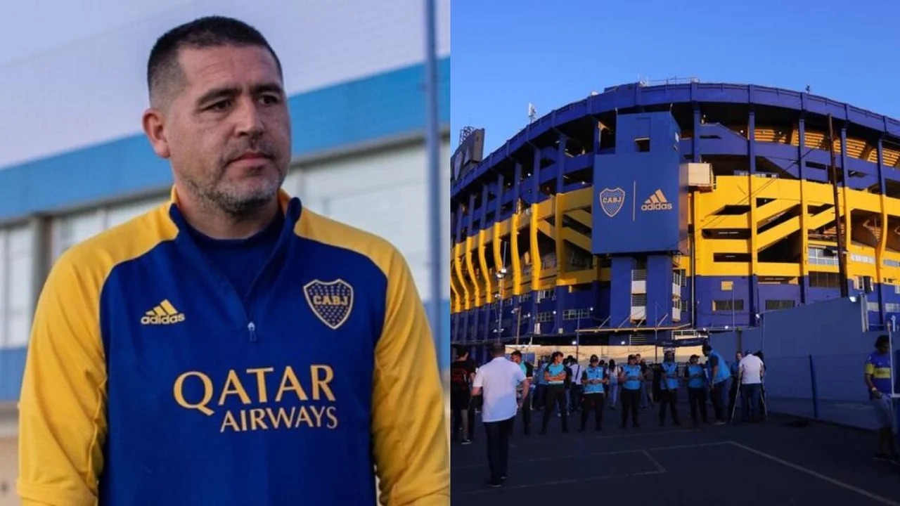 Juan Román Riquelme. Boca Juniors. Miguel Merentiel