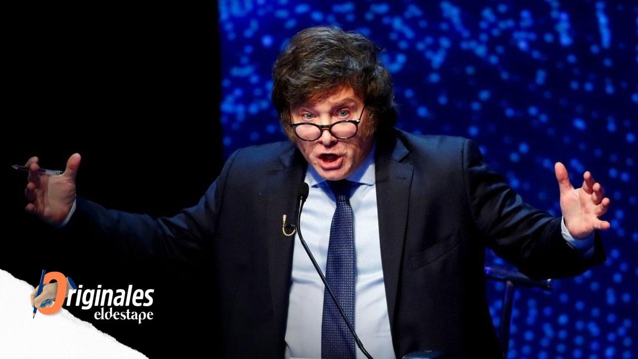 Elecciones 2023: Javier Milei se guardó para preparar un debate presidencial sin "machetes"
