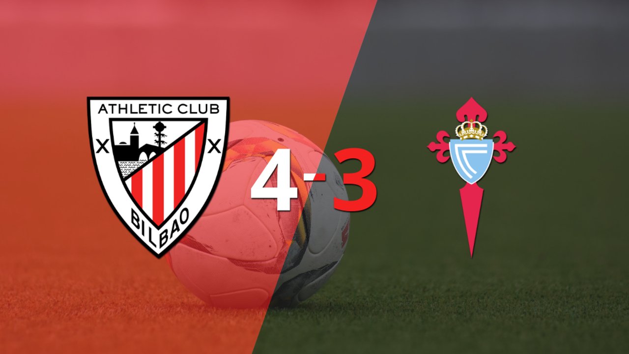 Gorka Guruzeta sentenció el triunfo de Athletic Bilbao ante Celta con doblete 