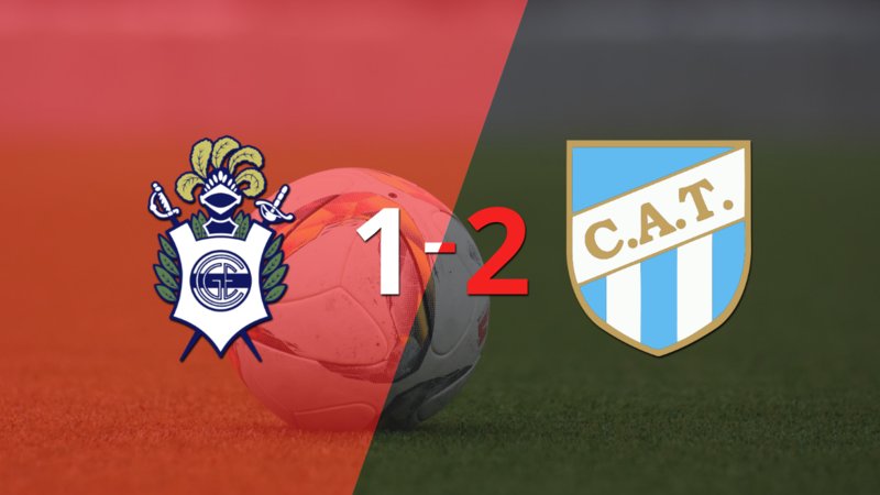 Atlético Tucumán gana de visitante 2-1 a Gimnasia