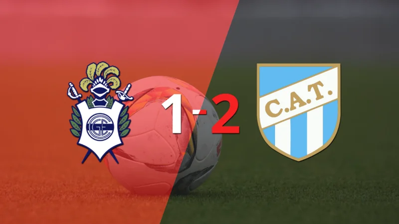 Atlético Tucumán gana de visitante 2-1 a Gimnasia