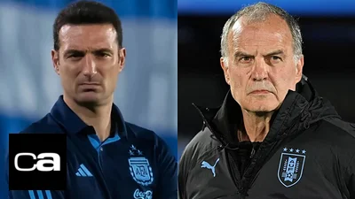 Selección Argentina, Lionel scaloni, Lionel Messi, Marcelo Bielsa, Uruguay. Selección Argentina, Lionel scaloni, Lionel Messi, Marcelo Bielsa, Uruguay.