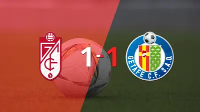 Reparto de puntos en el empate a uno entre Granada y Getafe Reparto de puntos en el empate a uno entre Granada y Getafe