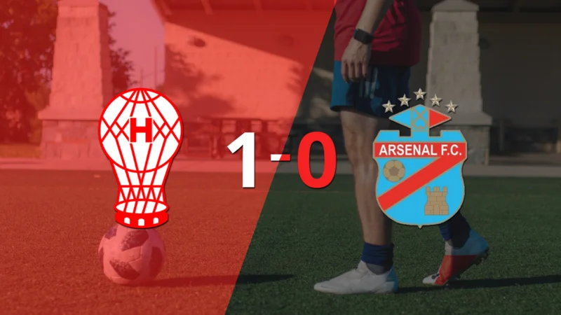 A Huracán le alcanzó con un gol para derrotar a Arsenal en la Quema