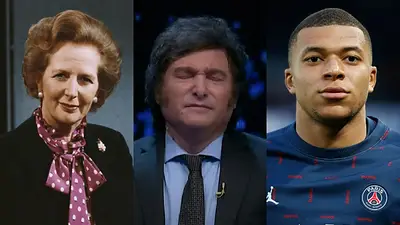 Increíble: Javier Milei comparó a Thatcher con Mbappé. Increíble: Javier Milei comparó a Thatcher con Mbappé.