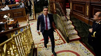 Tras acordar amnistía para separatistas, Sánchez será investido este miércoles Tras acordar amnistía para separatistas, Sánchez será investido este miércoles