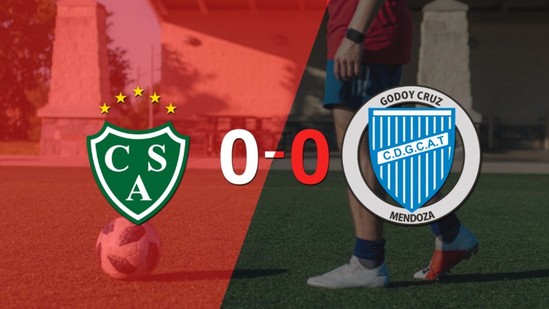 Sin muchas emociones, Sarmiento y Godoy Cruz empataron 0-0