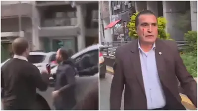 Video: dos custodios de Macri agredieron a trabajadores de prensa Video: dos custodios de Macri agredieron a trabajadores de prensa