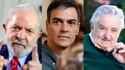 Massa: el apoyo de Mujica, Lula y Pedro Sánchez Massa: el apoyo de Mujica, Lula y Pedro Sánchez