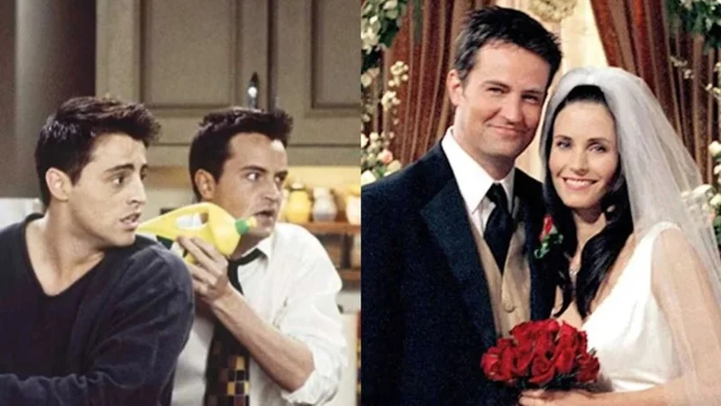 Friends. Courtney Cox. Matt LeBlanc. Matthew Perry
