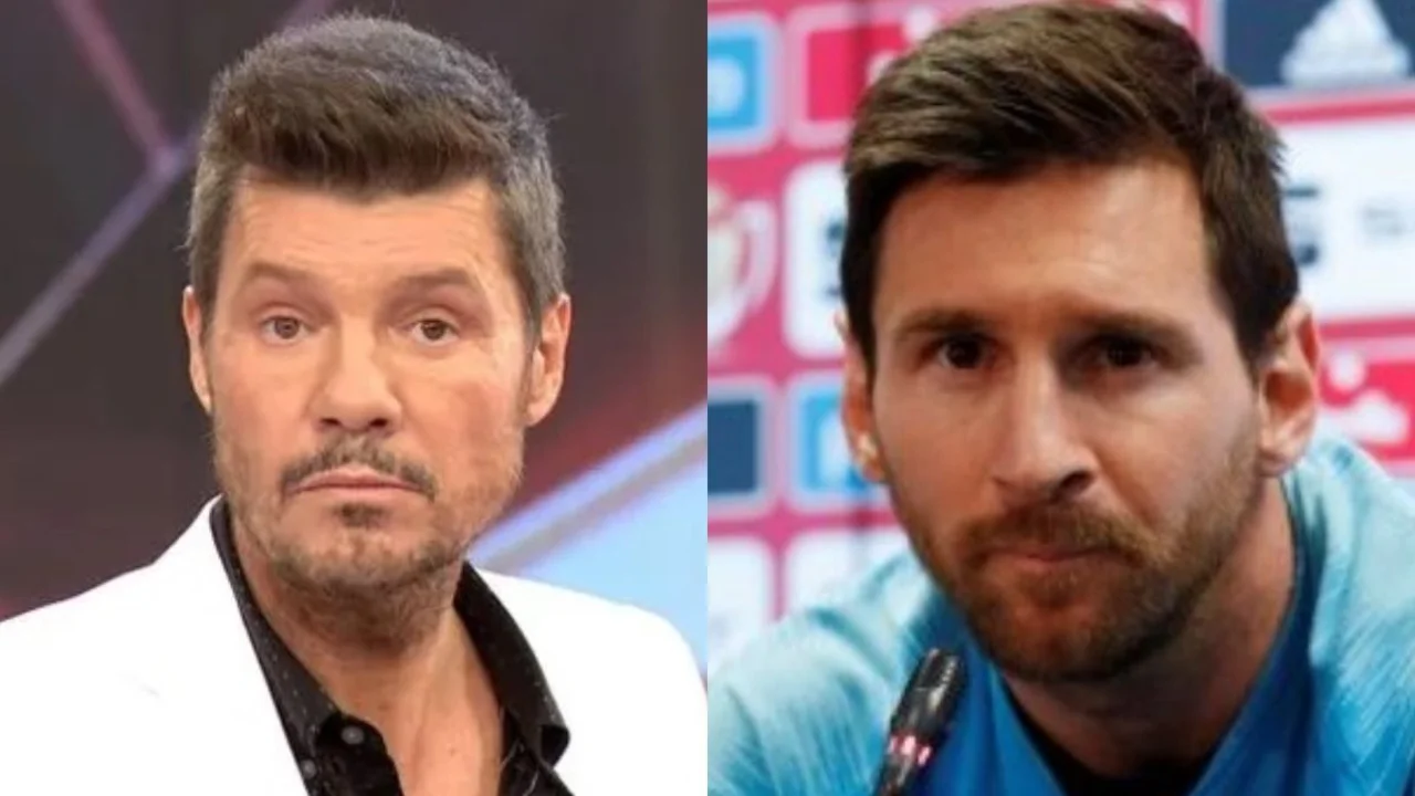Marcelo Tinelli. Lionel Messi