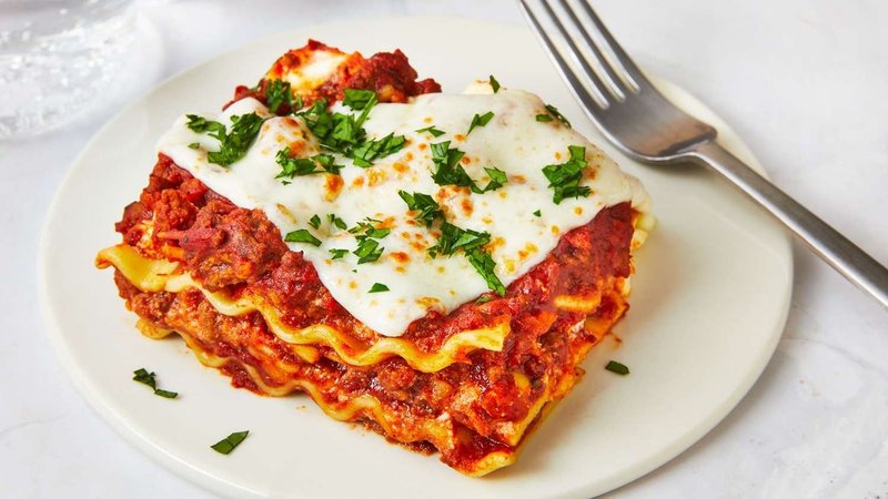 Lasagna paso a paso