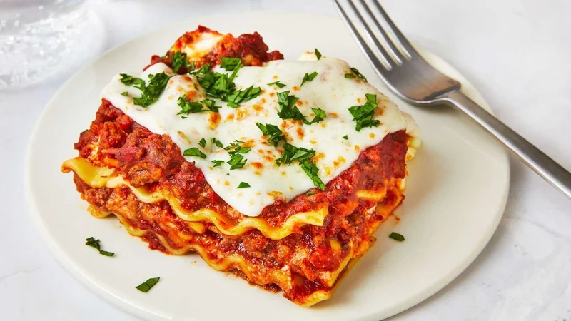 Lasagna paso a paso