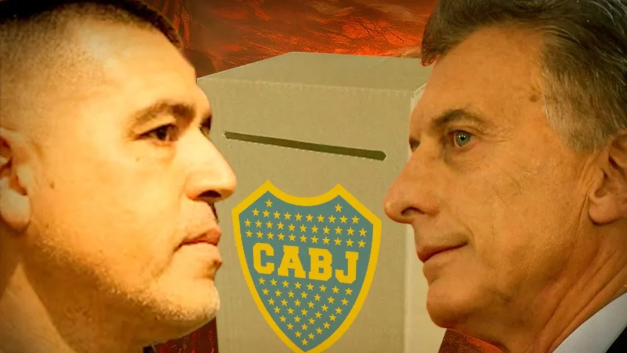 Riquelme y Macri, elecciones en Boca