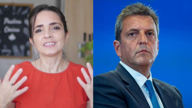 Paulina Cocina confirmó su apoyo a Sergio Massa y denunció ataques de seguidores de Milei.