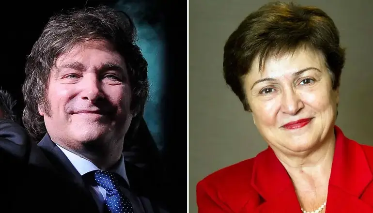 Milei habló con la titular del FMI: "Le conté sobre nuestro plan de ajuste fiscal"