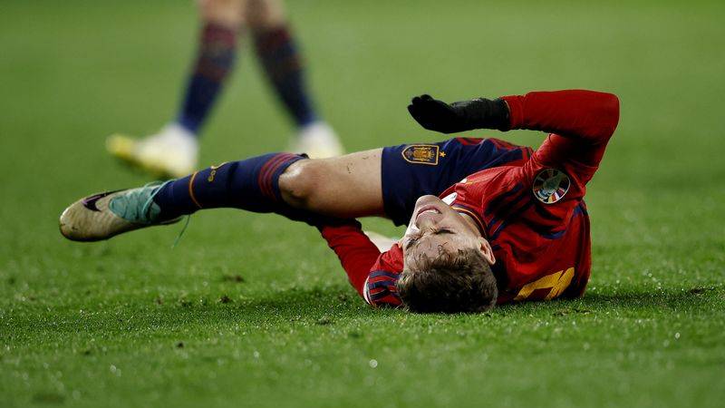 Jugador del Barcelona Gavi estará de baja varios meses por rotura del ligamento cruzado anterior