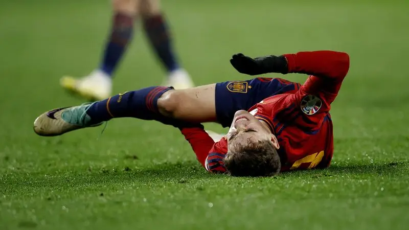 Jugador del Barcelona Gavi estará de baja varios meses por rotura del ligamento cruzado anterior