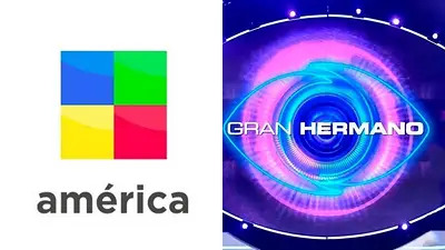 Logo de América TV y el logo de Gran Hermano Logo de América TV y el logo de Gran Hermano