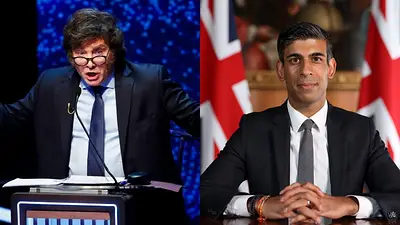 El Primer Ministro de Reino Unido felicitó a Milei y aseguró que Malvinas es "una cuestión resuelta". El Primer Ministro de Reino Unido felicitó a Milei y aseguró que Malvinas es "una cuestión resuelta".