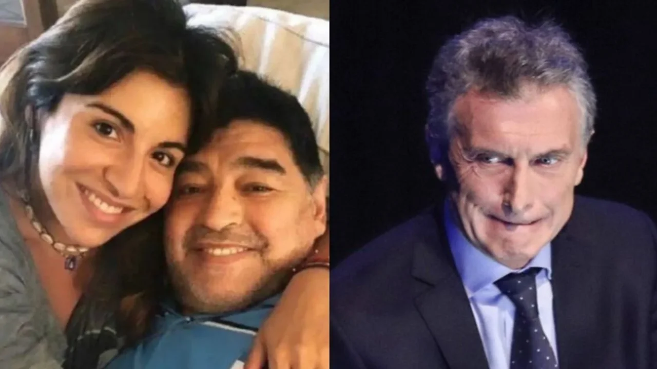 Gianinna Maradona, Mauricio Macri, Diego Maradona, deportes