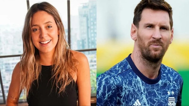 Sofi Martinez y Leo Messi
