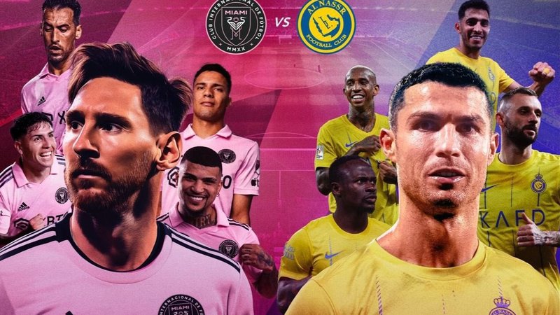 Lionel Messi, Cristiano Ronaldo, Inter Miami, Al Nassr, amistoso, deportes