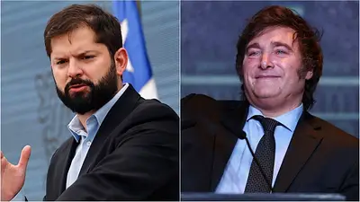 Boric y Milei sostuvieron "franca" conversación a dos días de las elecciones Boric y Milei sostuvieron "franca" conversación a dos días de las elecciones