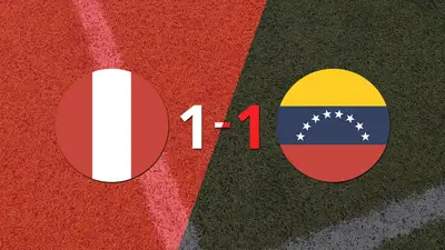 Perú y Venezuela empataron 1 a 1 Perú y Venezuela empataron 1 a 1