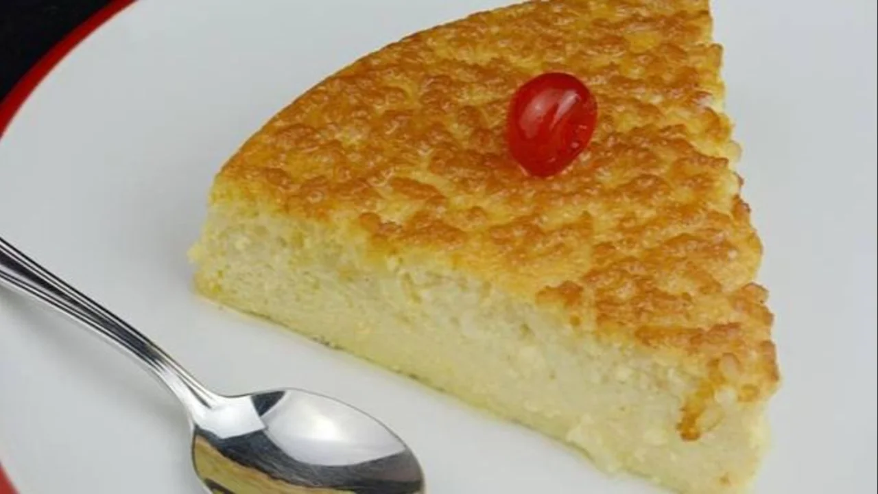 Budín de arroz sin harinas