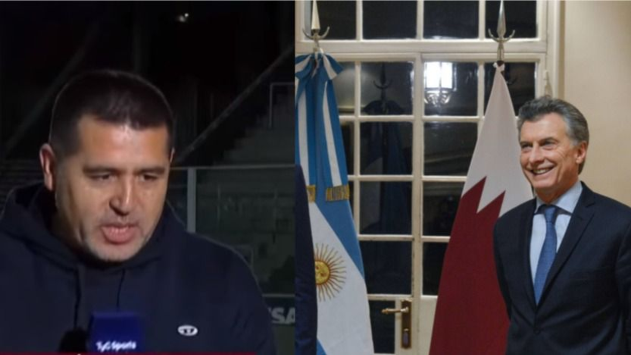 Juan Román Riquelme, Mauricio Macri, Boca, Qatar Airways, deportes