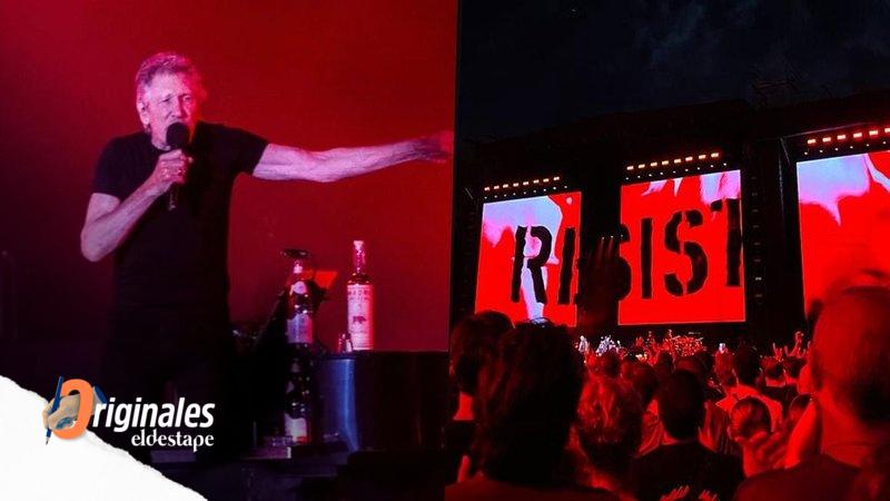 Roger Waters, recital en Argentina, en el estadio Monumental de River del 23 de noviembre de 2023