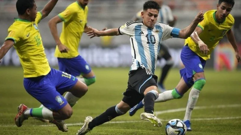 Claudio "Diablito" Echeverri Selección Argentina