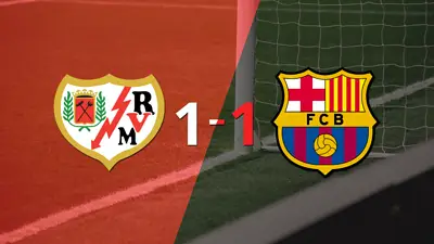 Rayo Vallecano y Barcelona se repartieron los puntos en un 1 a 1 Rayo Vallecano y Barcelona se repartieron los puntos en un 1 a 1