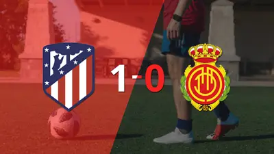 Mallorca no pudo en su visita a Atlético de Madrid y cayó 1-0 Mallorca no pudo en su visita a Atlético de Madrid y cayó 1-0