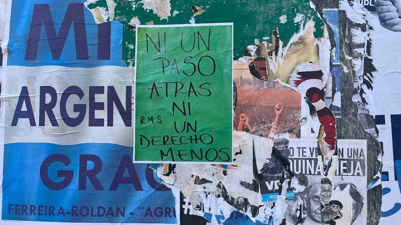 25N: las mejores imágenes de la marcha contra la violencia hacia las mujeres