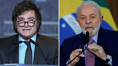 Milei Lula da Silva Milei Lula da Silva