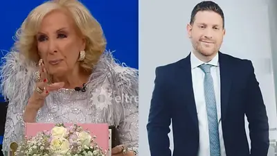 Mirtha Legrand y Jonatan Viale Mirtha Legrand y Jonatan Viale