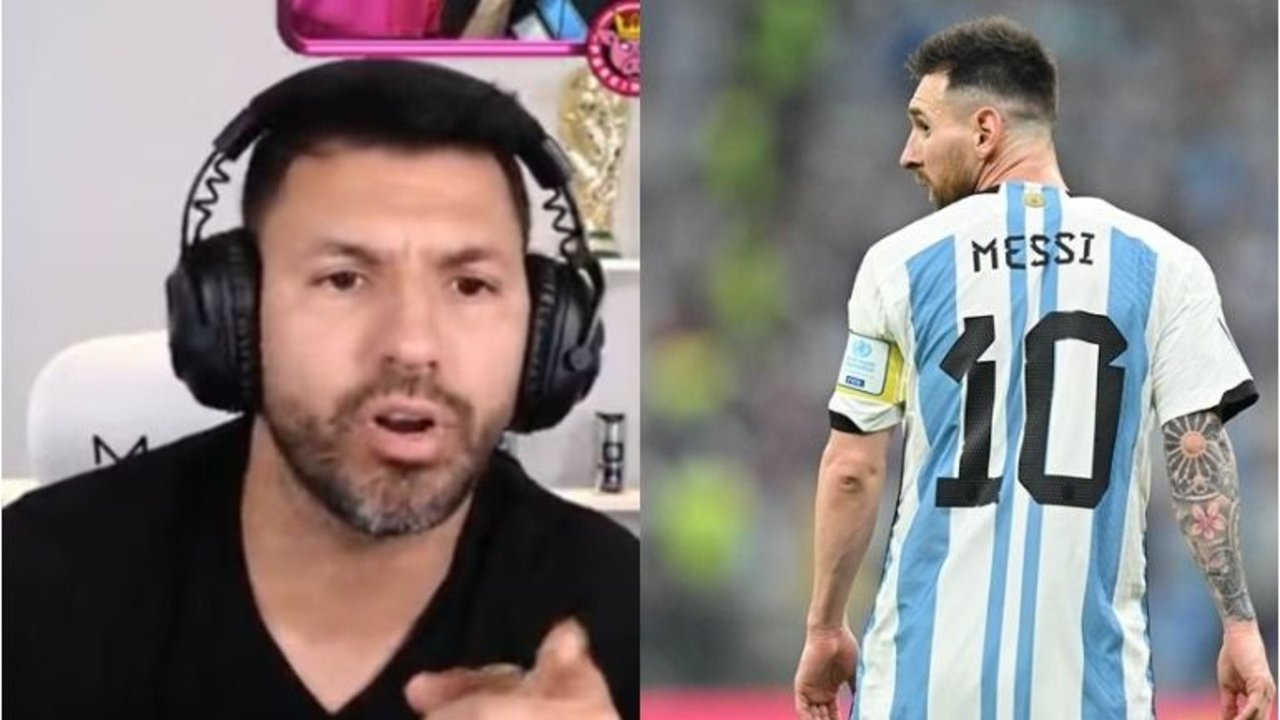 El Kun Agüero estalló en furia contra un periodista que criticó a Messi: "Chupamedias"
