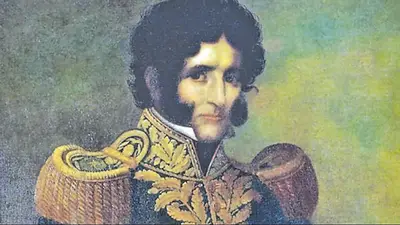 Cuadro con la imagen de Facundo Quiroga Cuadro con la imagen de Facundo Quiroga