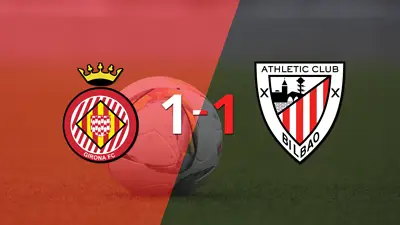 Reparto de puntos en el empate a uno entre Girona y Athletic Bilbao Reparto de puntos en el empate a uno entre Girona y Athletic Bilbao