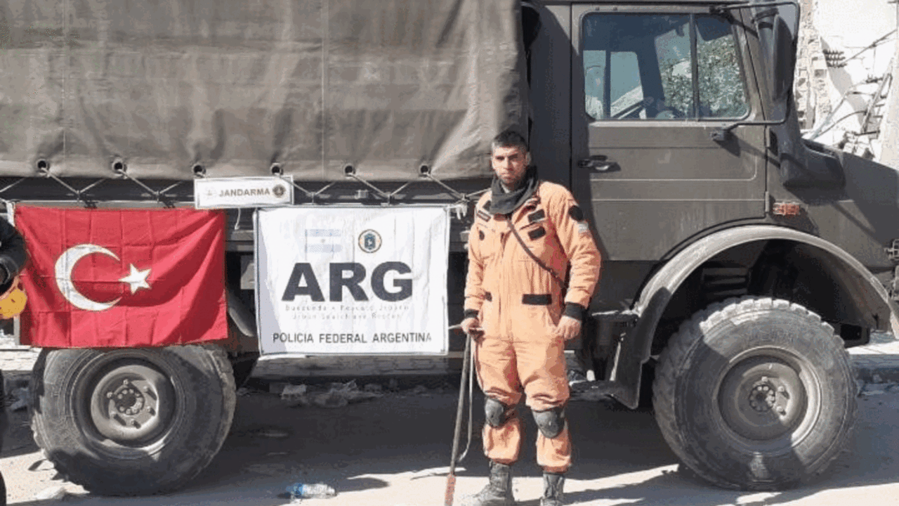 La Brigada Argentina en el terremoto de Turquía