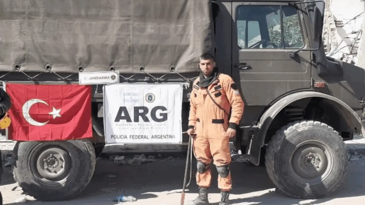 La Brigada Argentina en el terremoto de Turquía