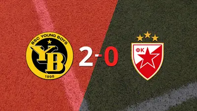 En su casa, Young Boys derrotó por 2-0 a Estrella Roja En su casa, Young Boys derrotó por 2-0 a Estrella Roja