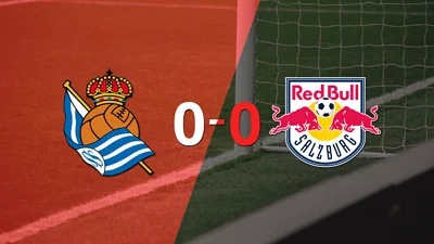 Real Sociedad no pudo con Red Bull Salzburgo y empataron sin goles Real Sociedad no pudo con Red Bull Salzburgo y empataron sin goles